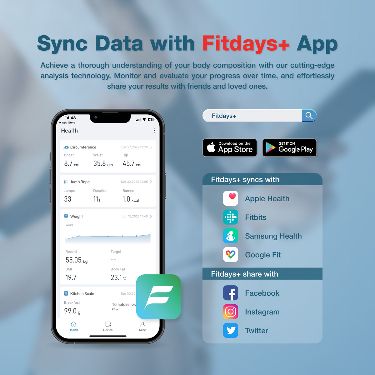 Bisonbody Fitdays+ App