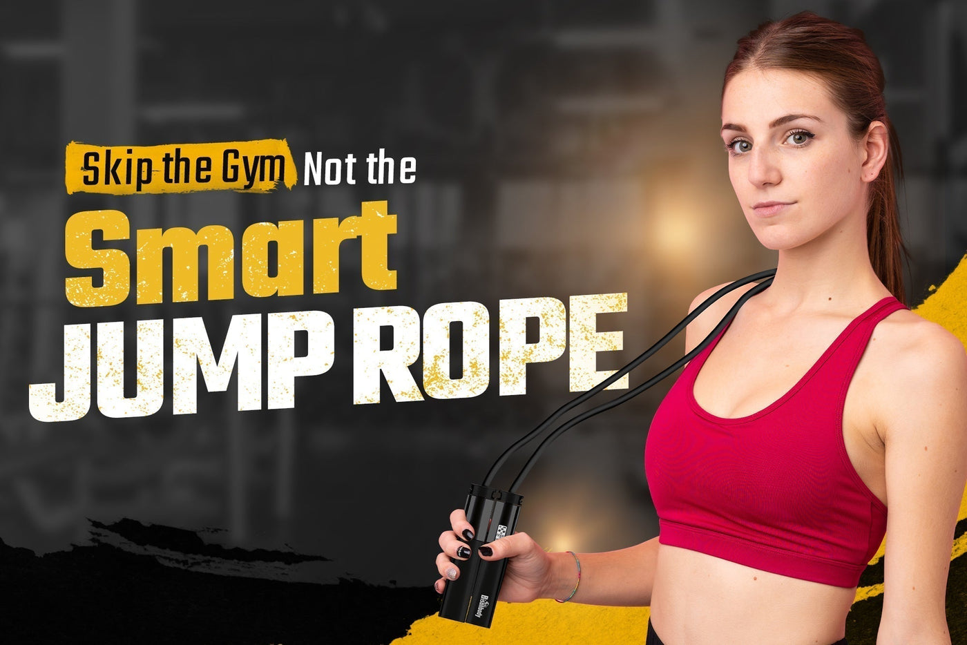 Skip the Gym, Not the Smart Jump Rope
