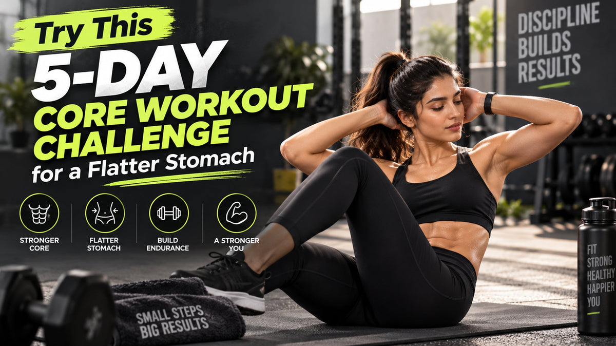 Try This 5-Day Core Workout Challenge for a Flatter Stomach